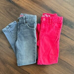 GAP Kids Jeans - Gray and Pink